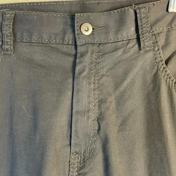 AXIS LA Mens 40x32 Chino Straight Fit Pants Brown Gray Pockets Cotton Stretch - Picture 2 of 11